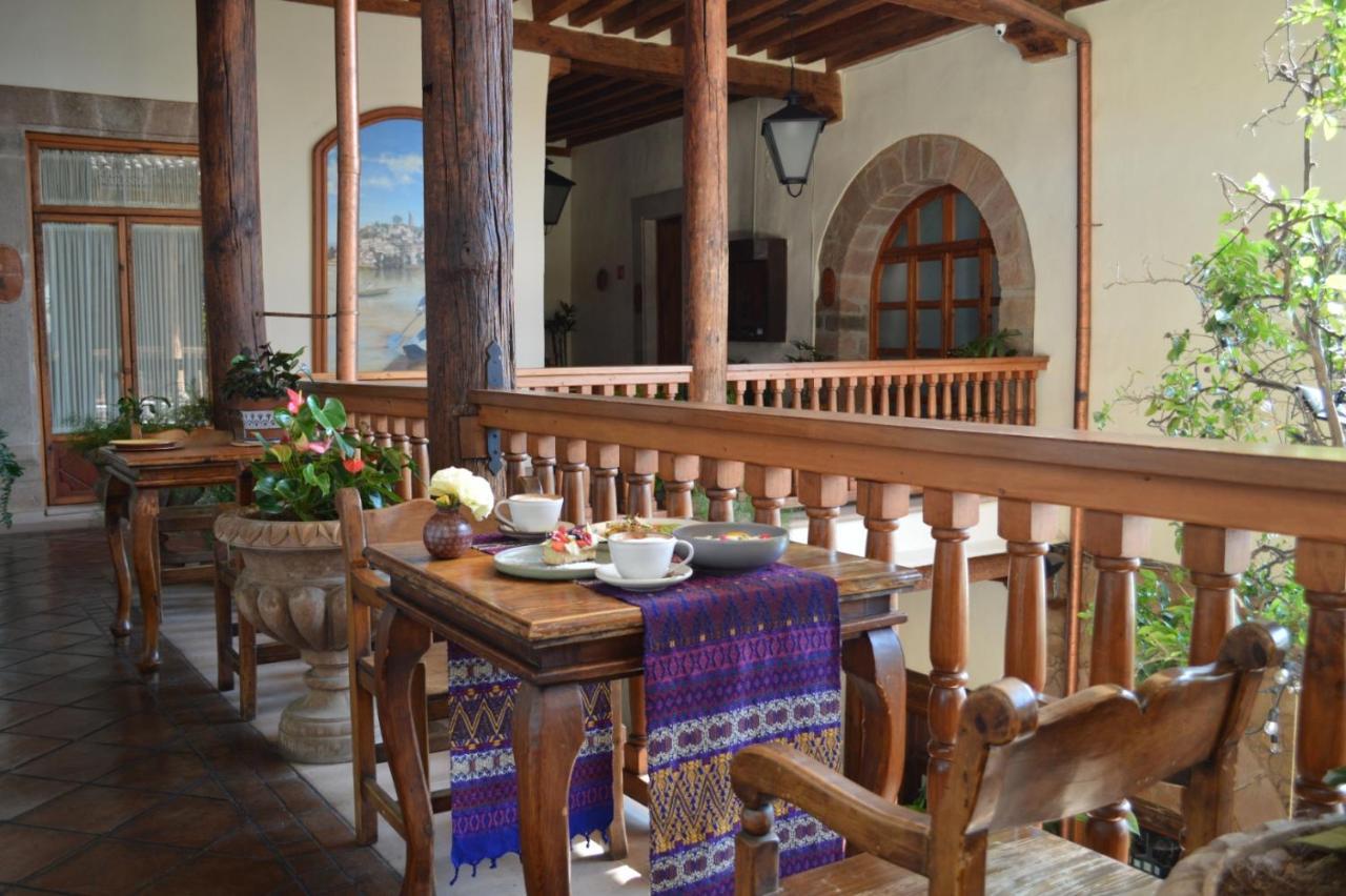 Hotel Casa Del Naranjo Пацкуаро Экстерьер фото